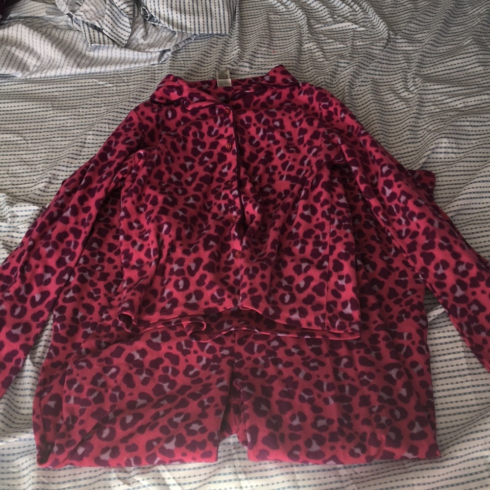 Girl’s & Teens Leopard Print PJ Set